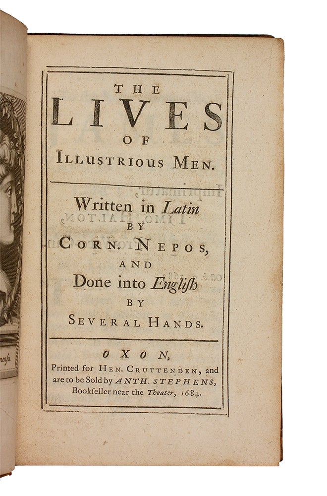 Item #64676 Lives of Illustrious Men. Cornelius NEPOS.