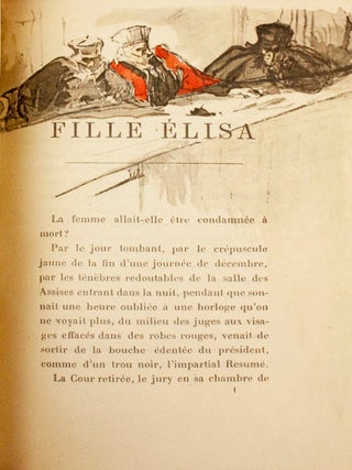 Fille Élisa de Edmound de Goncourt