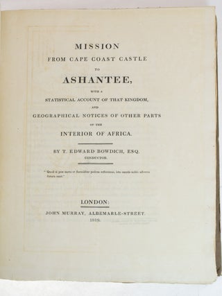 Mission from Cape Coast Castle to Ashantee