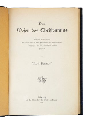 Das Wesen des Christentums