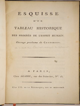 Esquisse d'un tableau historique