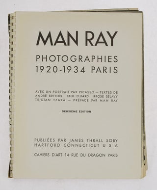 Photographs 1920-1934 Paris