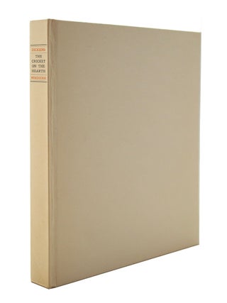 Item #66140 Dickens The Cricket on the Hearth. Charles DICKENS