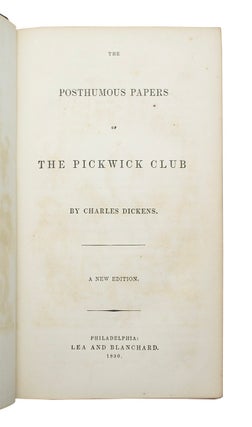 Posthumous Papers of the Pickwick Club