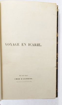 Voyage et Aventures de Lord Villiam Carisdall en Icarie