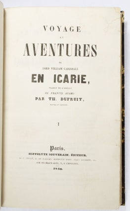 Voyage et Aventures de Lord Villiam Carisdall en Icarie