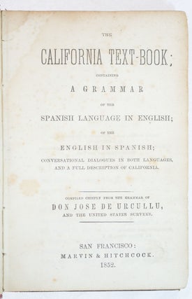 California Text-Book: