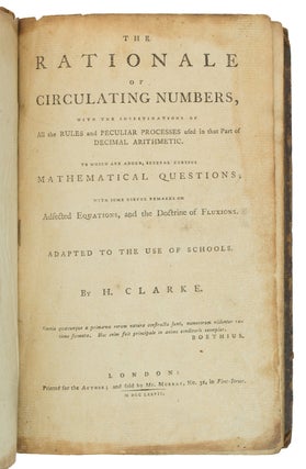 Rationale of Circulating Numbers,