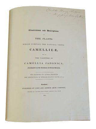 Illustrations and Descriptions of the Plants which Compose the Natural Order