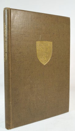 Item #66760 Autobiography of Edward Lord Herbert of Cherbury. GREGYNOG PRESS