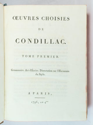 Oeuvres choisies