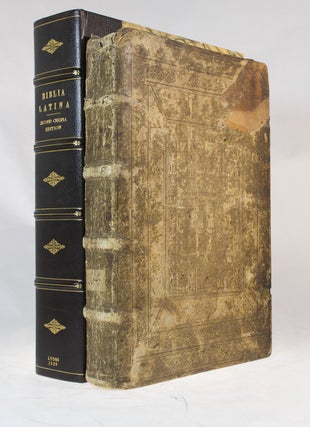 Item #66850 Textus Biblie. BIBLE IN LATIN