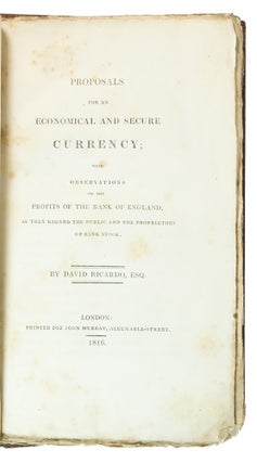 Proposals for an Economical and Secure Currency