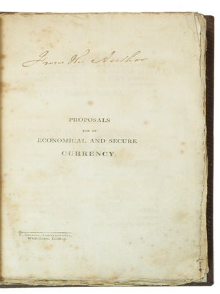 Proposals for an Economical and Secure Currency