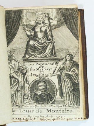 Provinciales: Or, The Mysterie of Jesuitisme