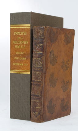 Item #66927 Principes de la philosophie morale. Denis DIDEROT