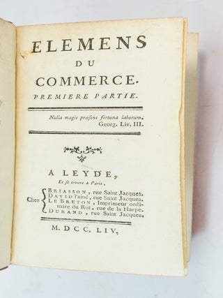 Elemens du commerce
