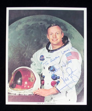 Item #67287 Signed Neil Armstrong Photograph. Neil ARMSTRONG