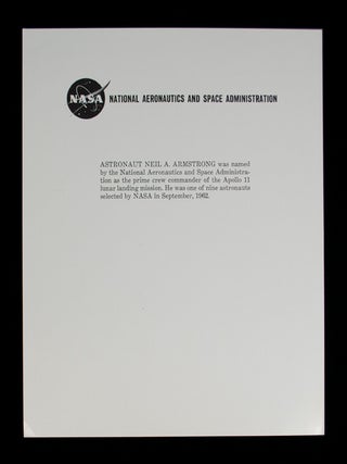 Signed Neil Armstrong Photograph