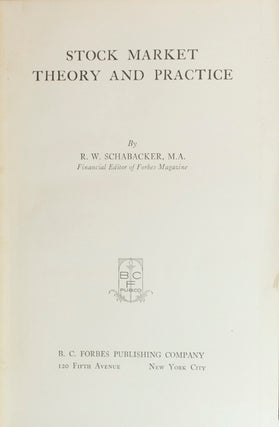 Stock Market Theory And Practice