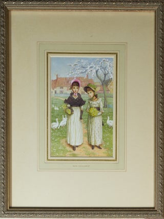 Item #67428 "Under the Cherry Blossom" Kate GREENAWAY