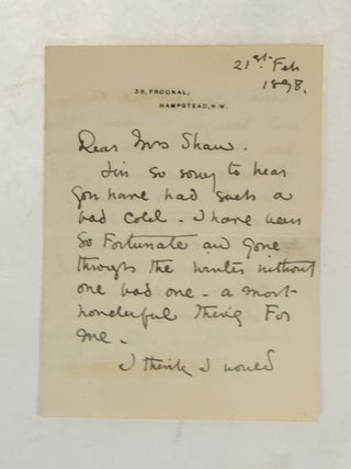 Item #67481 ALS. Kate GREENAWAY
