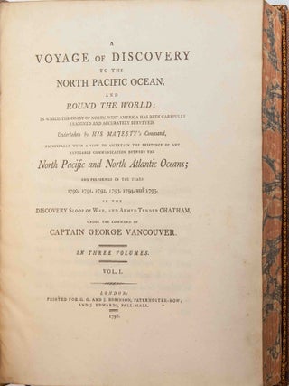 Voyage of Discovery to the North Pacific Ocean, and Round the World...