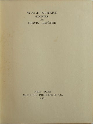 Wall Street Stories