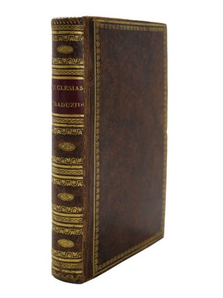 Item #67900 Libro de Jesus Hiio de Syrach, qu'es llamado, el Ecclesiastico. BIBLE IN SPANISH