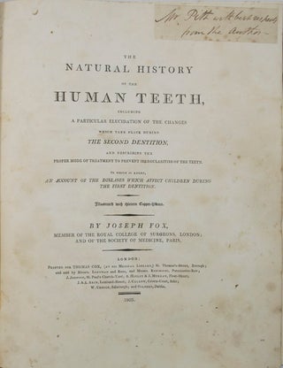 Natural History of the Human Teeth