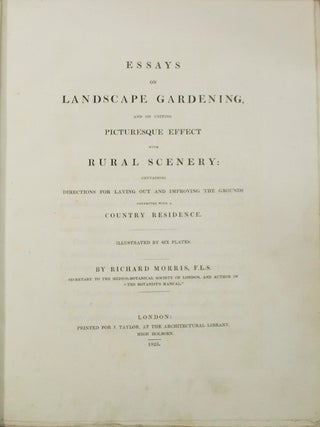Essays of Landscape Gardening