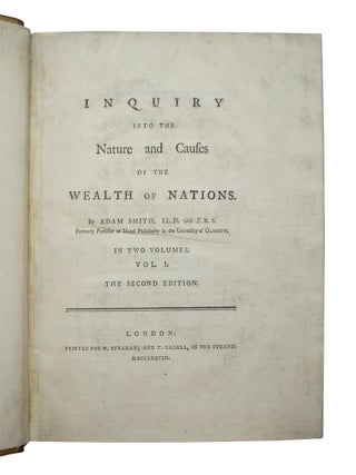 Inquiry into the Nature and Causes of the Wealth of Nations