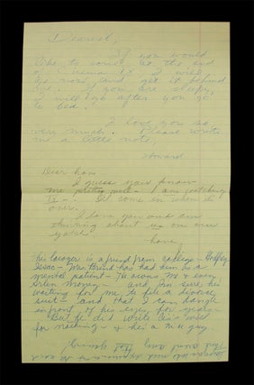 Item #68024 ALS to his Second Wife Jean Peters. Howard HUGHES