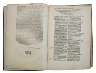 Tvvo right profitable and fruitfull concordances,
