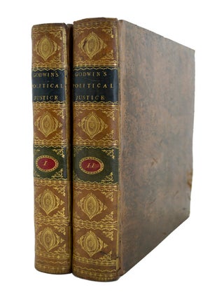 Item #68132 Enquiry Concerning Political Justice. William GODWIN