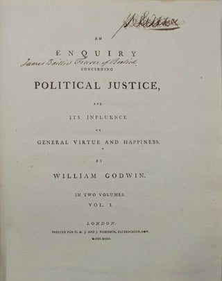 Enquiry Concerning Political Justice