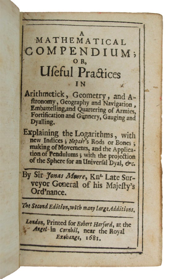 Elementary Math Compendium Mathematical Compendium. or, Useful practices in arithmetick, geometry ...
