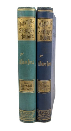 Item #68283 Adventures of Sherlock Holmes [And:] The Memoirs of Sherlock Holmes. Arthur Conan DOYLE