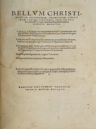 Columbus Letter to Rafael Sanchez