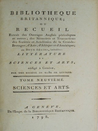 Annonces: An inquiry into the causes and effects of the variolae vaccinae.