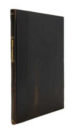 Item #68416 Common Sense; Addressed to the Inhabitants of America, Thomas PAINE
