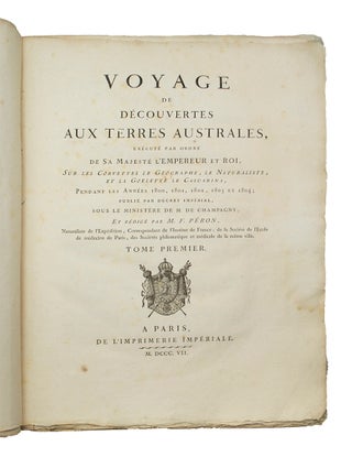 Voyage de découvertes aux Terres Australes