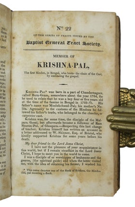 Item #68427 Memoirs of Krishna-Pal. HINDU