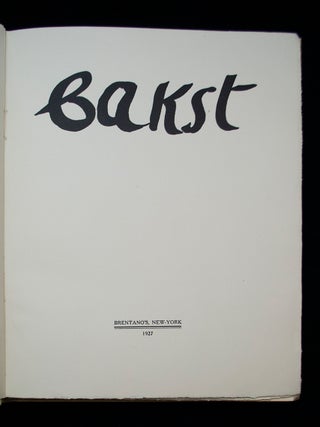 Inedited Works of Leon Bakst