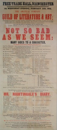 Not So Bad As We Seem (Playbill)