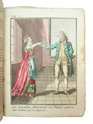 Almanach dansant, ou, Positions et Attitudes de L'Allemande