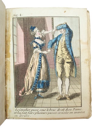 Almanach dansant, ou, Positions et Attitudes de L'Allemande