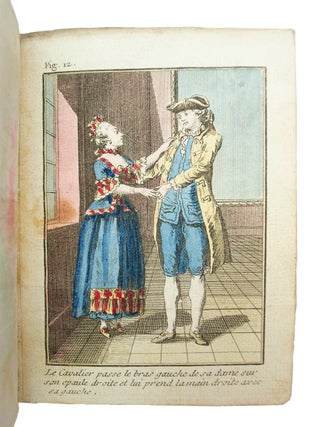 Almanach dansant, ou, Positions et Attitudes de L'Allemande