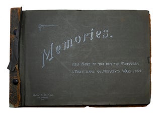 Item #68483 "Memories, Some of the Dim Old Pictures That Hang on Memory's Wall." ALBUM