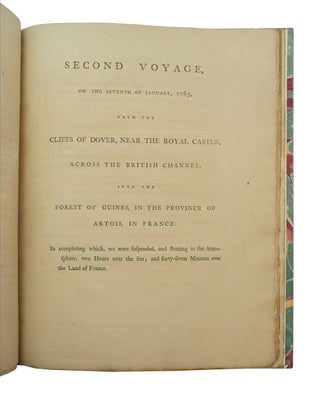 Narrative of the Two Aerial Voyages of Doctor Jeffries with Mons. Blanchard;